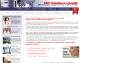 Desktop Screenshot of emfsolutions.ca